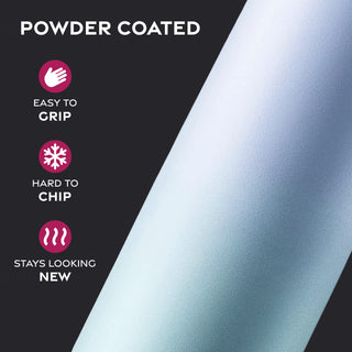 Garrafa de água esportiva térmica com canudo 