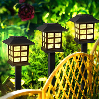 12pcs Waterproof Outdoor Solar Lights