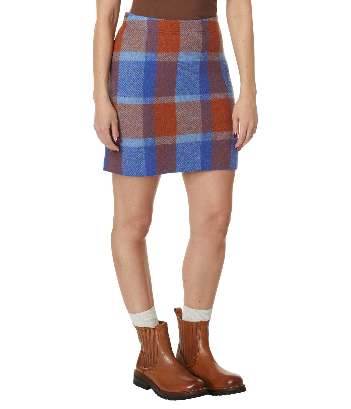 ToadCo Heartfelt Sweater Skirt Winterberry Small