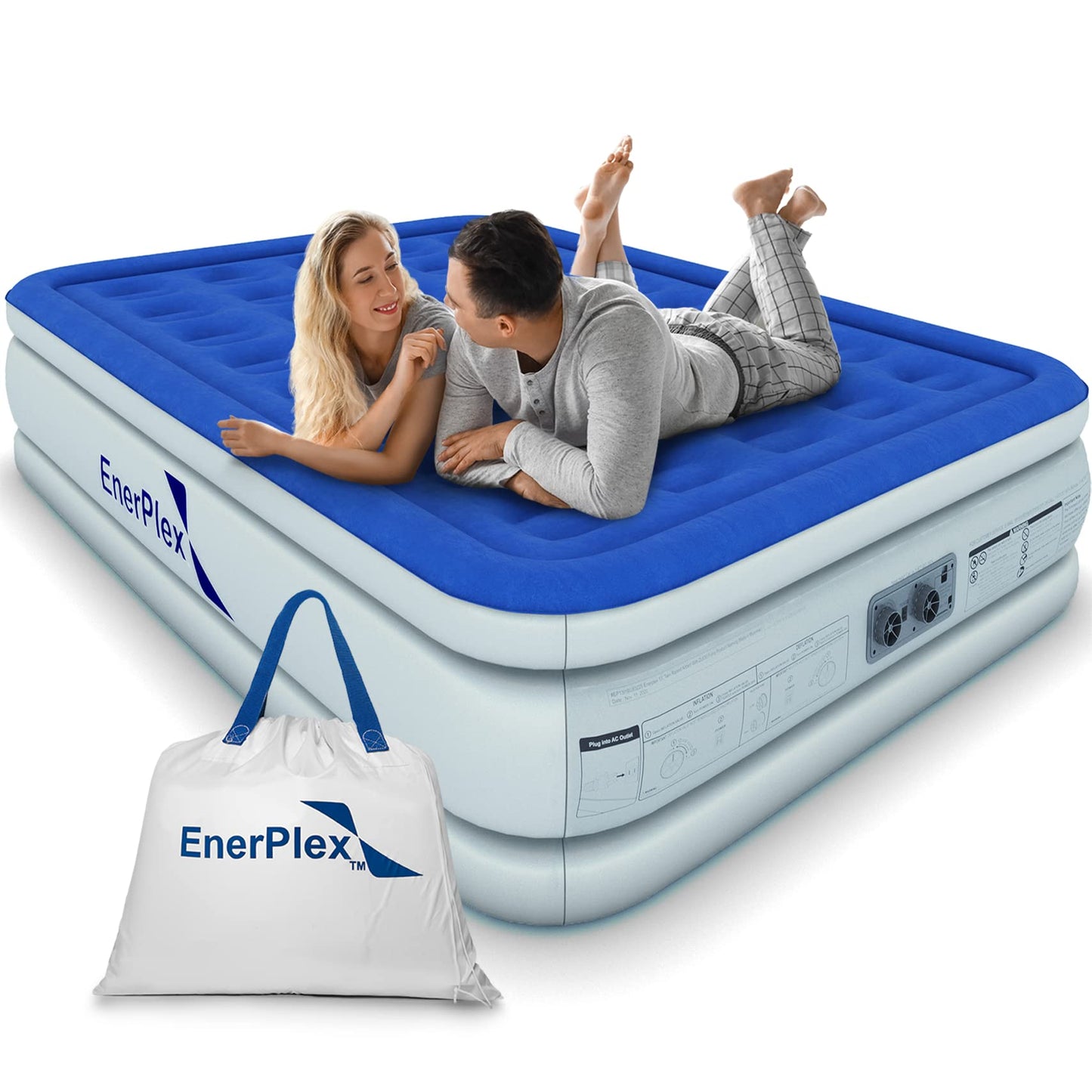 Colchão de ar EnerPlex com bomba embutida 