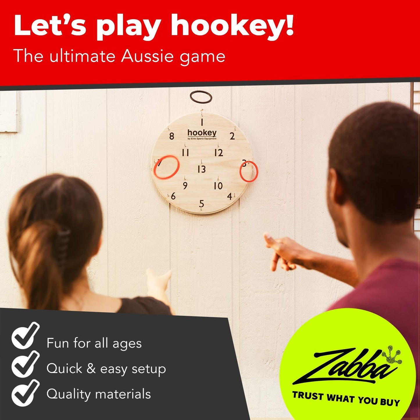 Hookey - Jogo de Arremesso de Argolas 