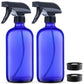 Frascos de spray de vidro - 16 oz, pacote com 2 