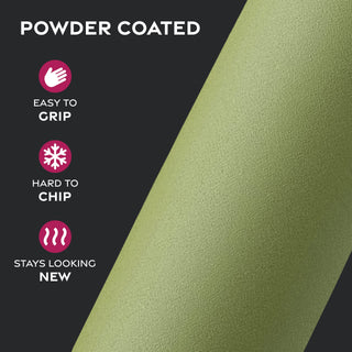 Garrafa de água esportiva térmica com canudo 