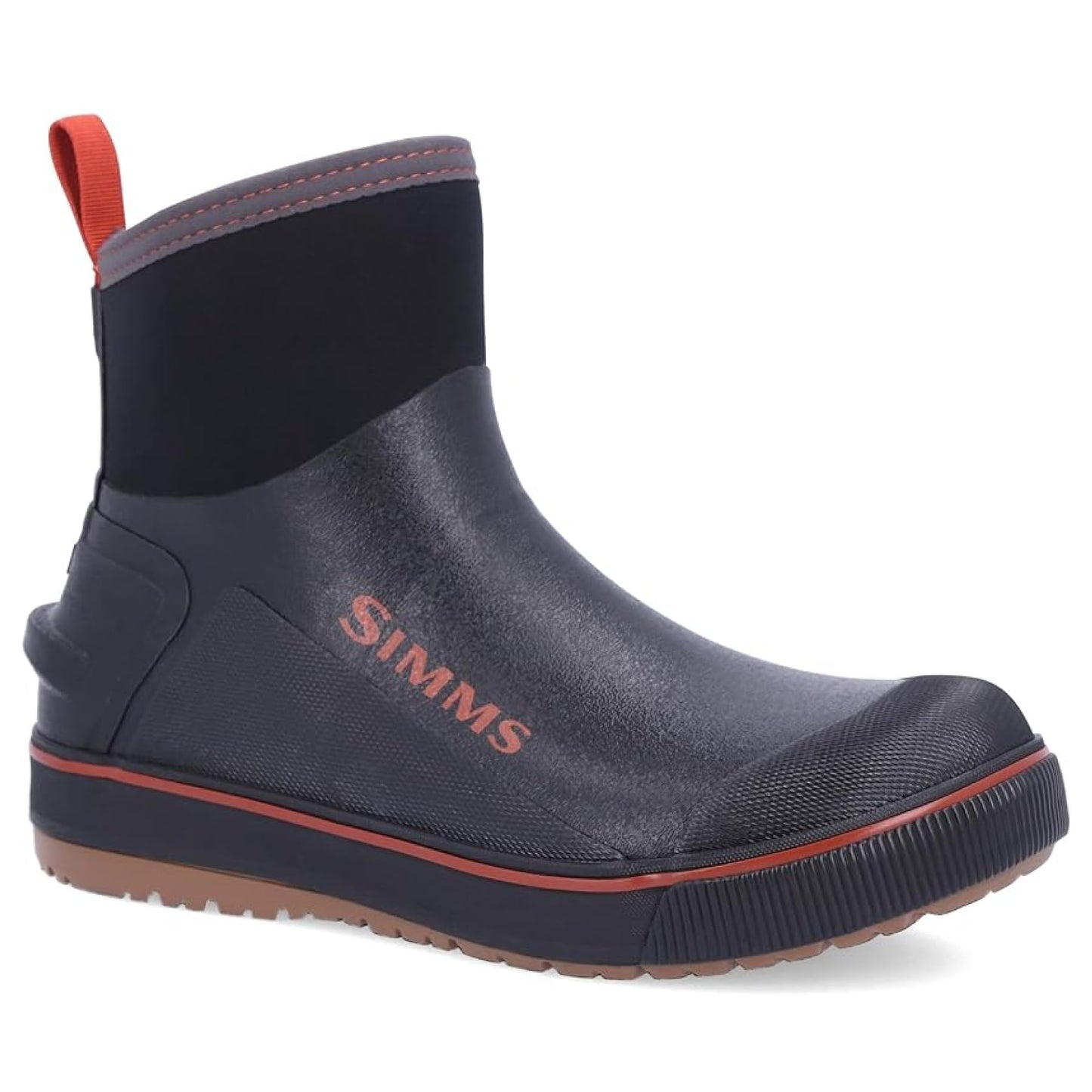 Botas de pesca Simms Challenger Pull On para homens - pretas, tamanho 12