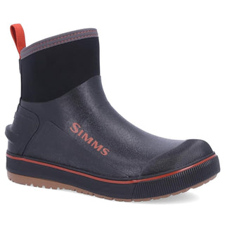 Botas de pesca Simms Challenger Pull On para homens - pretas, tamanho 12