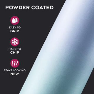 Garrafa de água esportiva térmica com canudo 