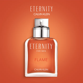 Calvin Klein Ck Eternity Flame Eau De Toilette Spray For Men 3.4 Oz