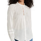 Faherty Women's Willa Top, White, XS