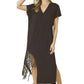 Entro - Fringe Maxi Dress
