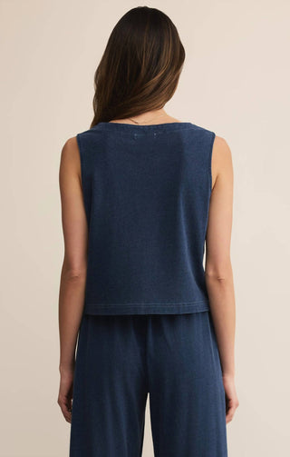 Z Supply - Solace Jersey Knit Denim Tank Top