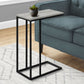 Accent Table, C-Shaped, Space-Saving Functionality