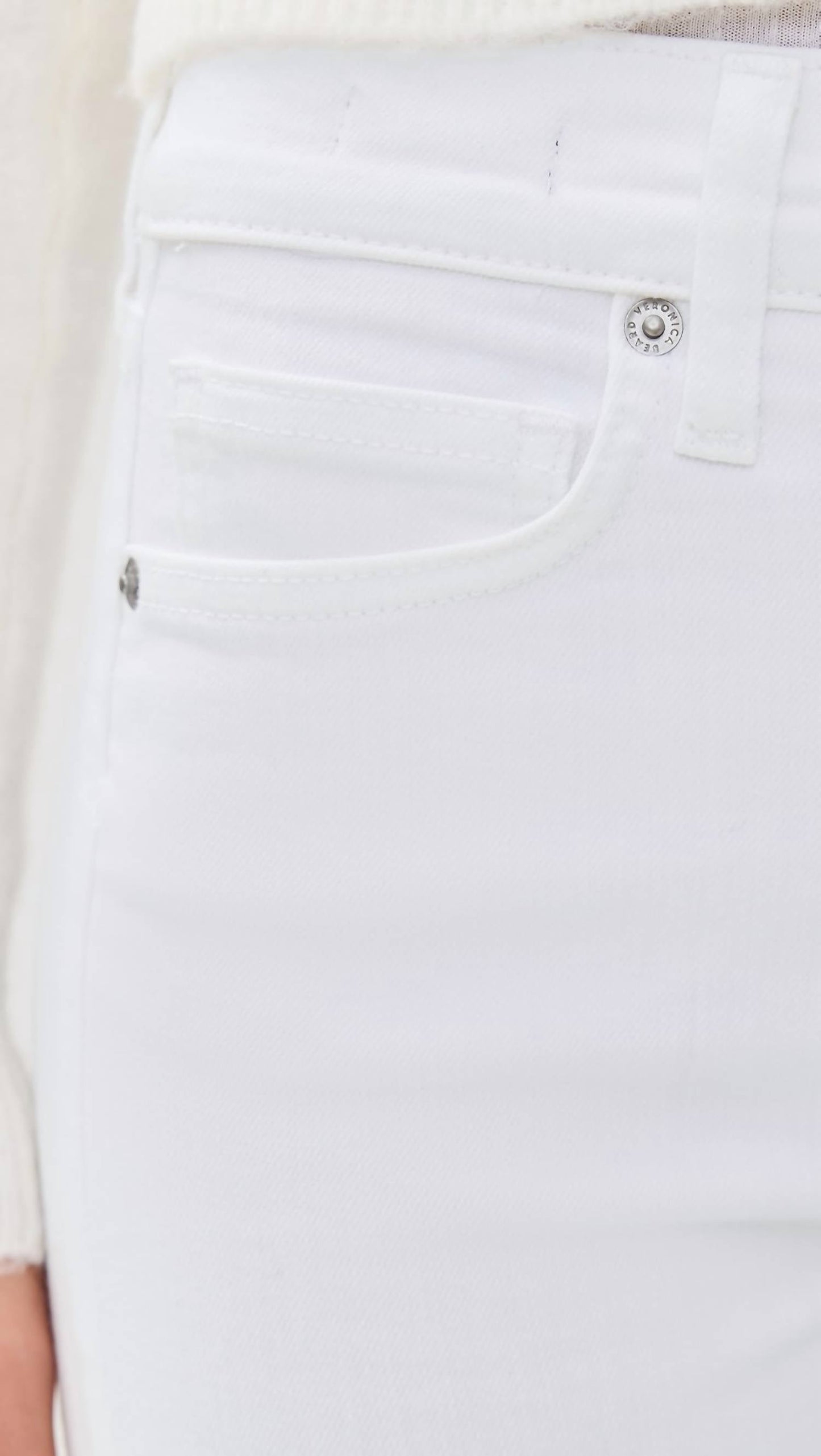Veronica Beard - Carly Kick Flare Raw Hem Jeans