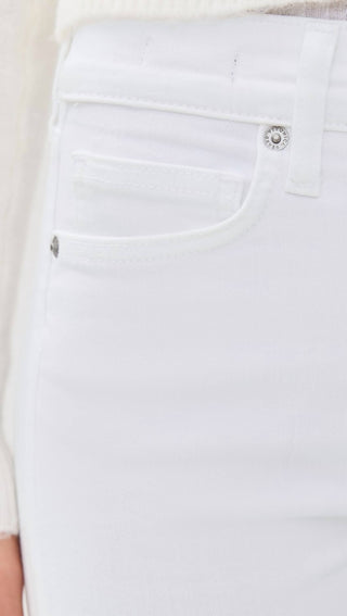 Veronica Beard - Calça Jeans Carly Kick Flare com Bainha Crua