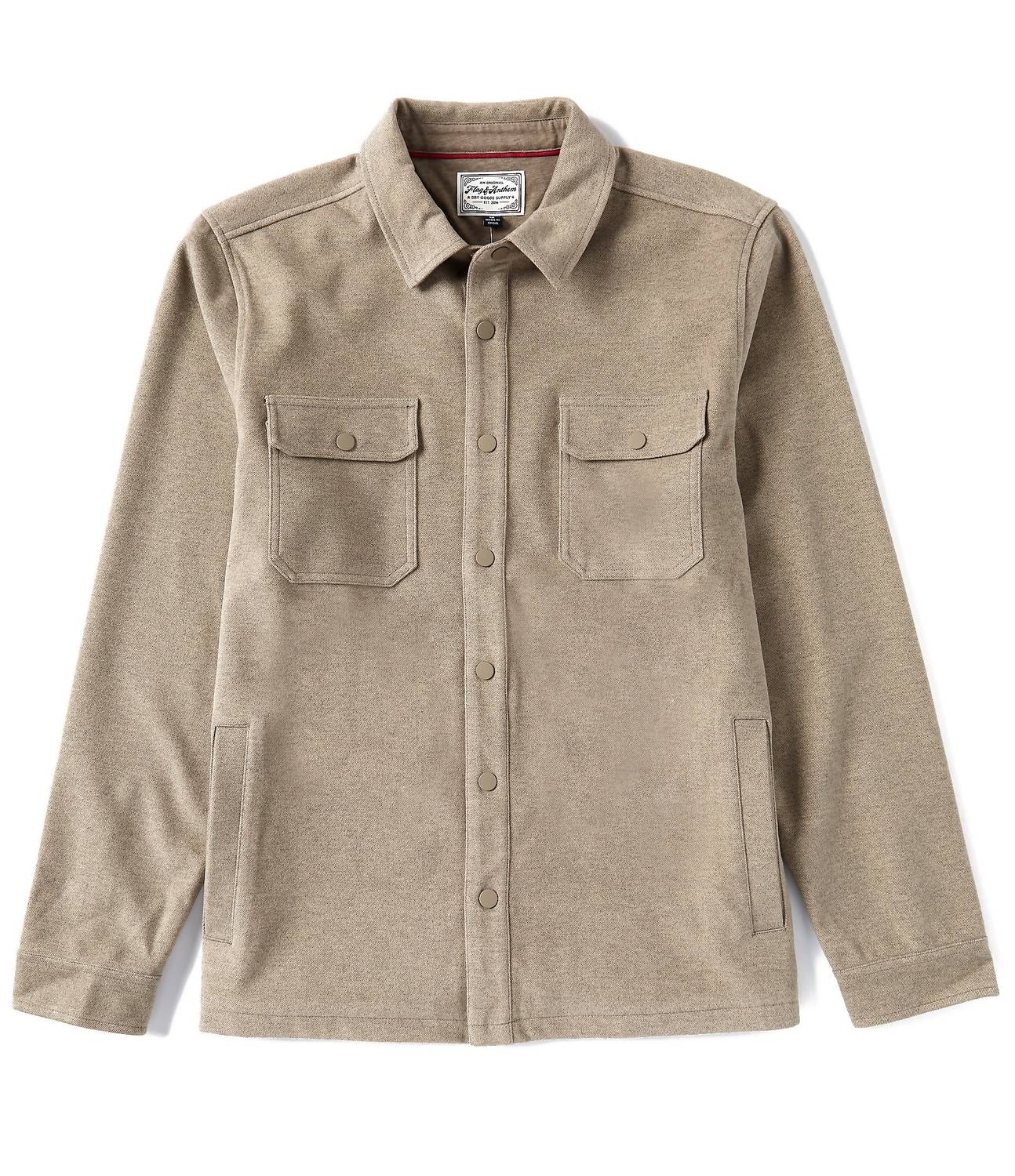 Flags & Anthem - Hamlin Stretch Twill Shirt Jacket