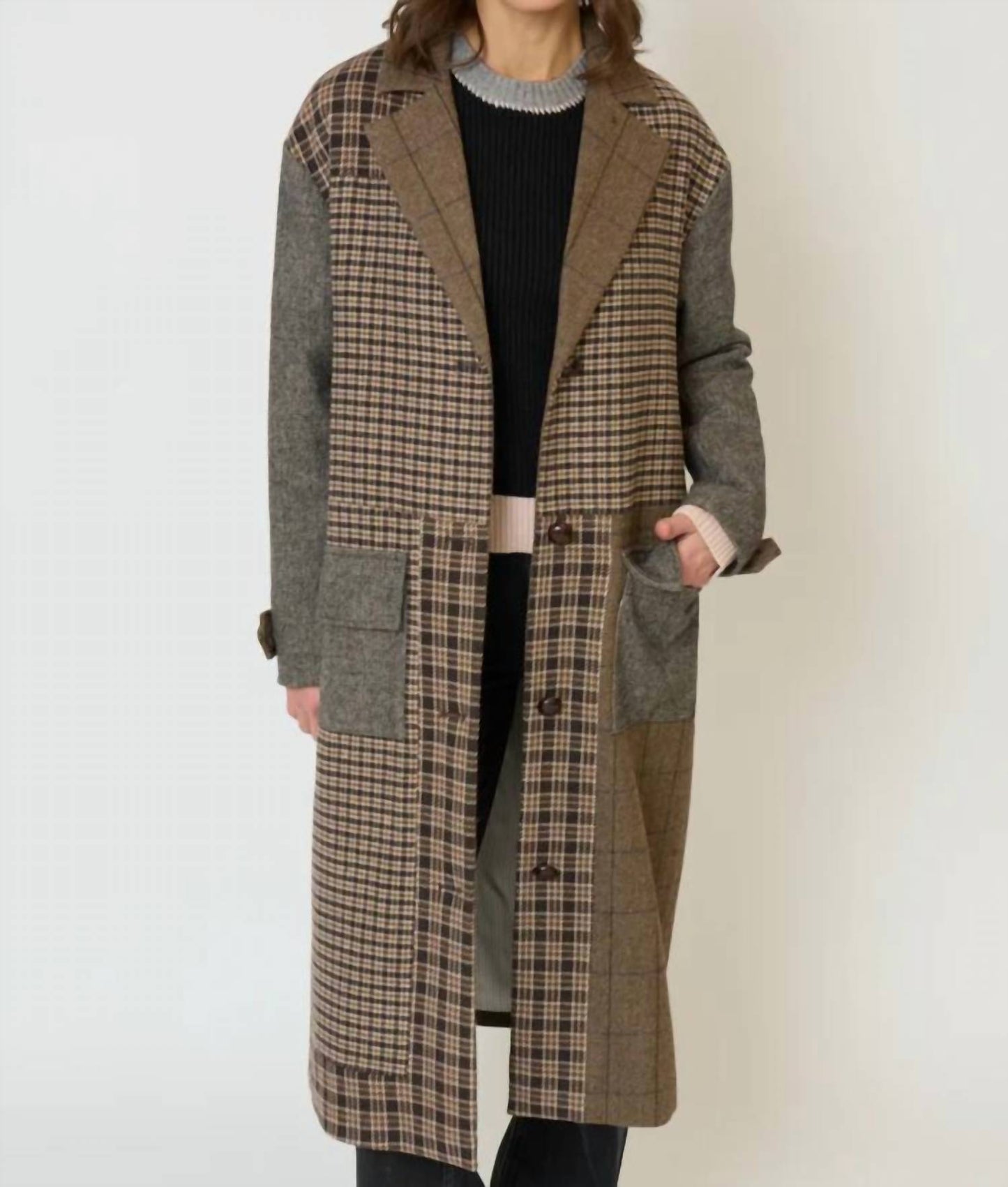 Central Park West - RAVEN PATCH COAT