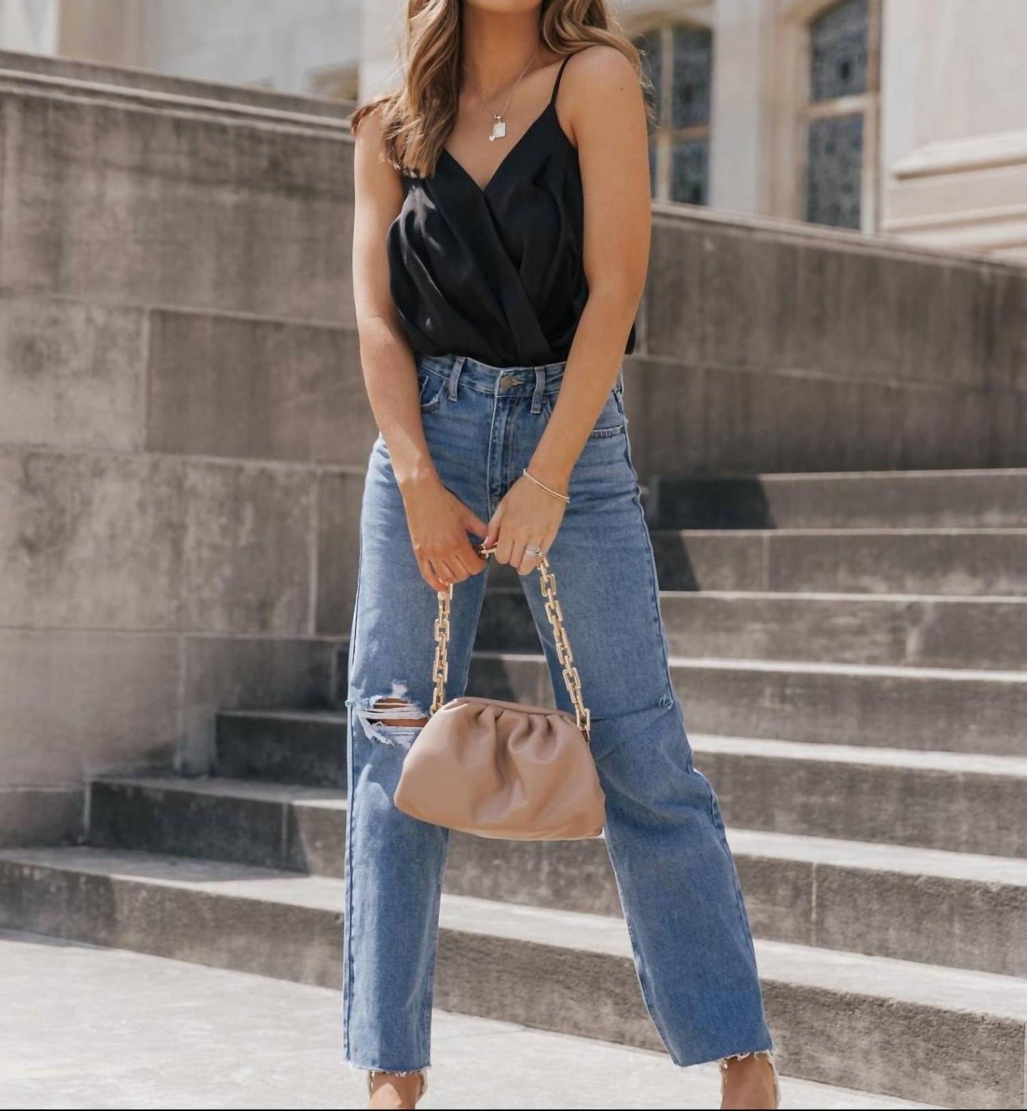 Entro - Satin Wrap Bodysuit