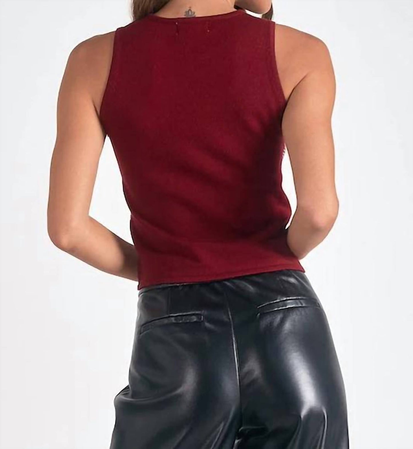 Elan - Rhinestone Tank Top