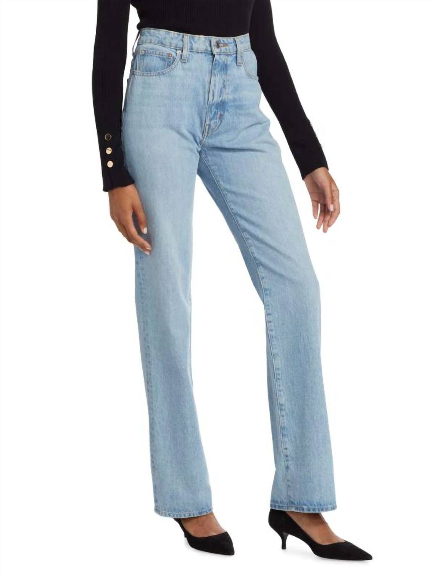 Derek Lam 10 Crosby - Farrah High Rise Cuffed Jean