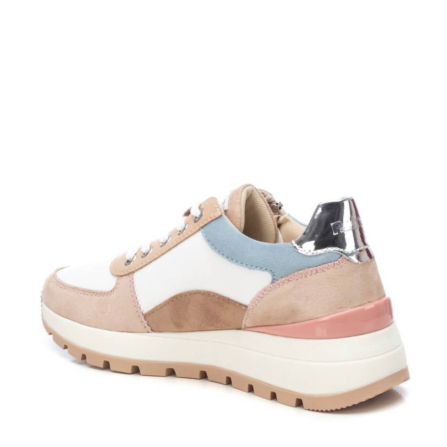 Xti - Women's Casual Sneakers With Side Zipper