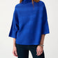 Joseph Ribkoff - Mock Neck Three Quarter Sleeve Sweater
