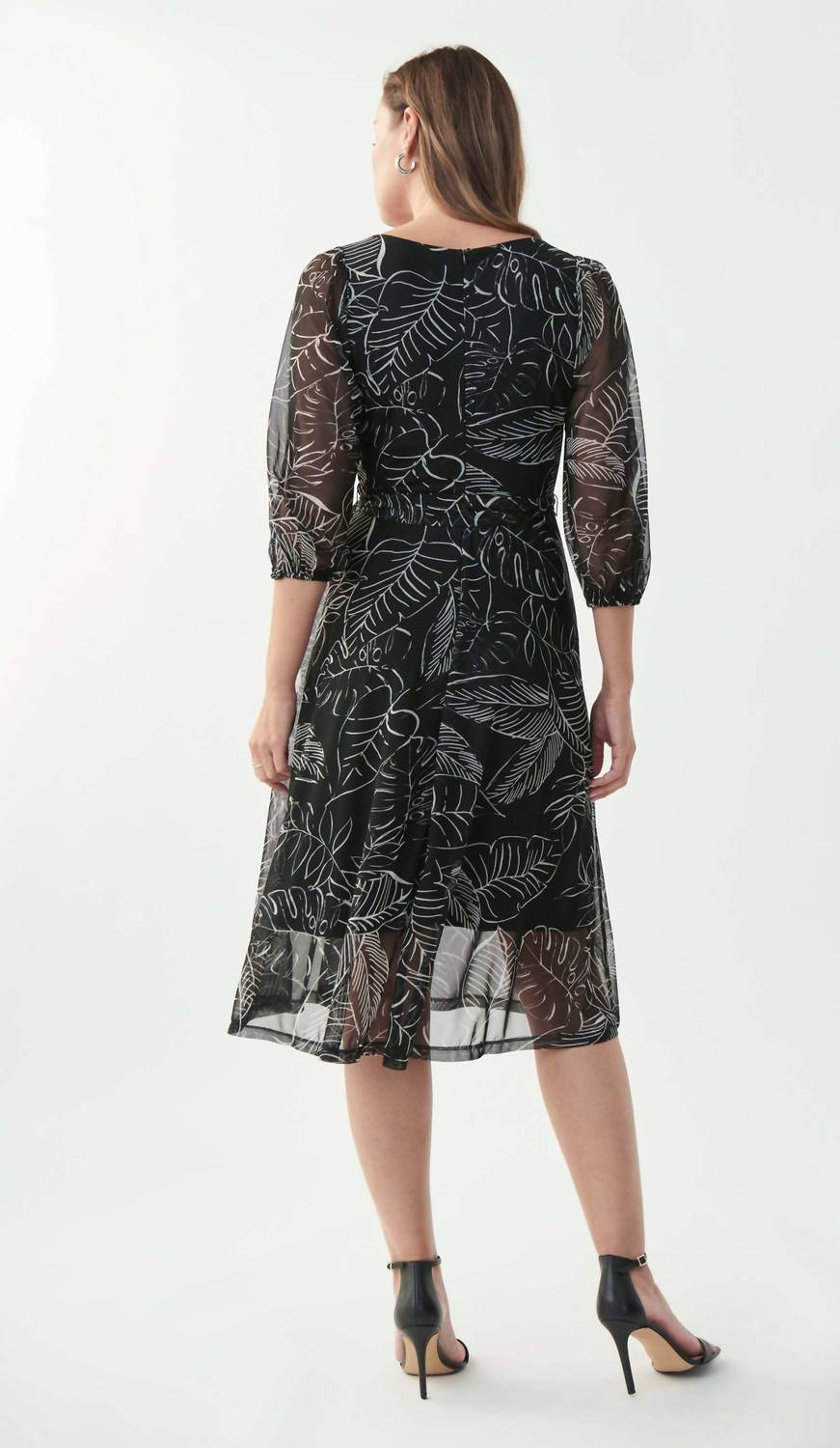Joseph Ribkoff - Palm Print Dress