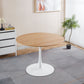 Mid-Century Tulip Dining Table With Round Top