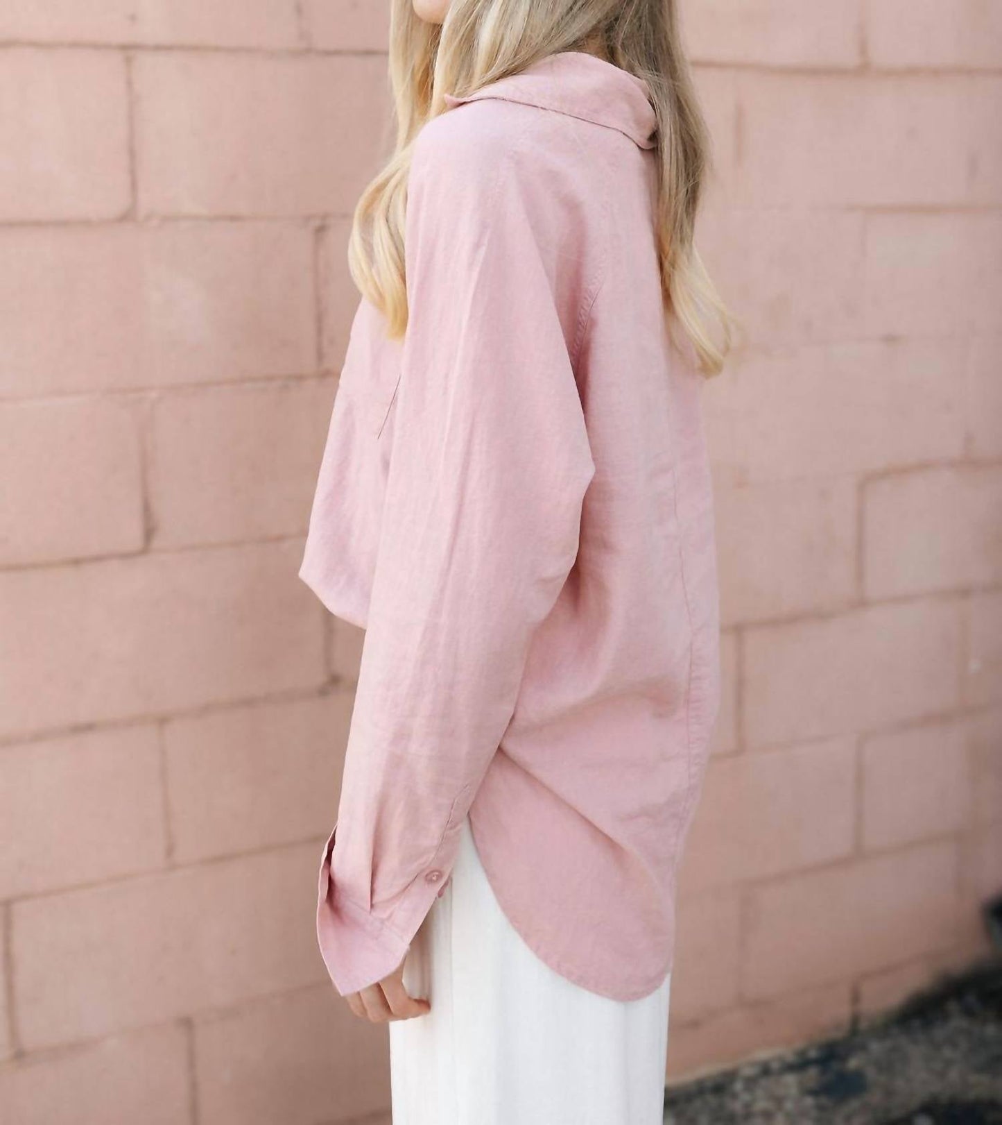 Z Supply - The Perfect Linen Long Sleeve Top