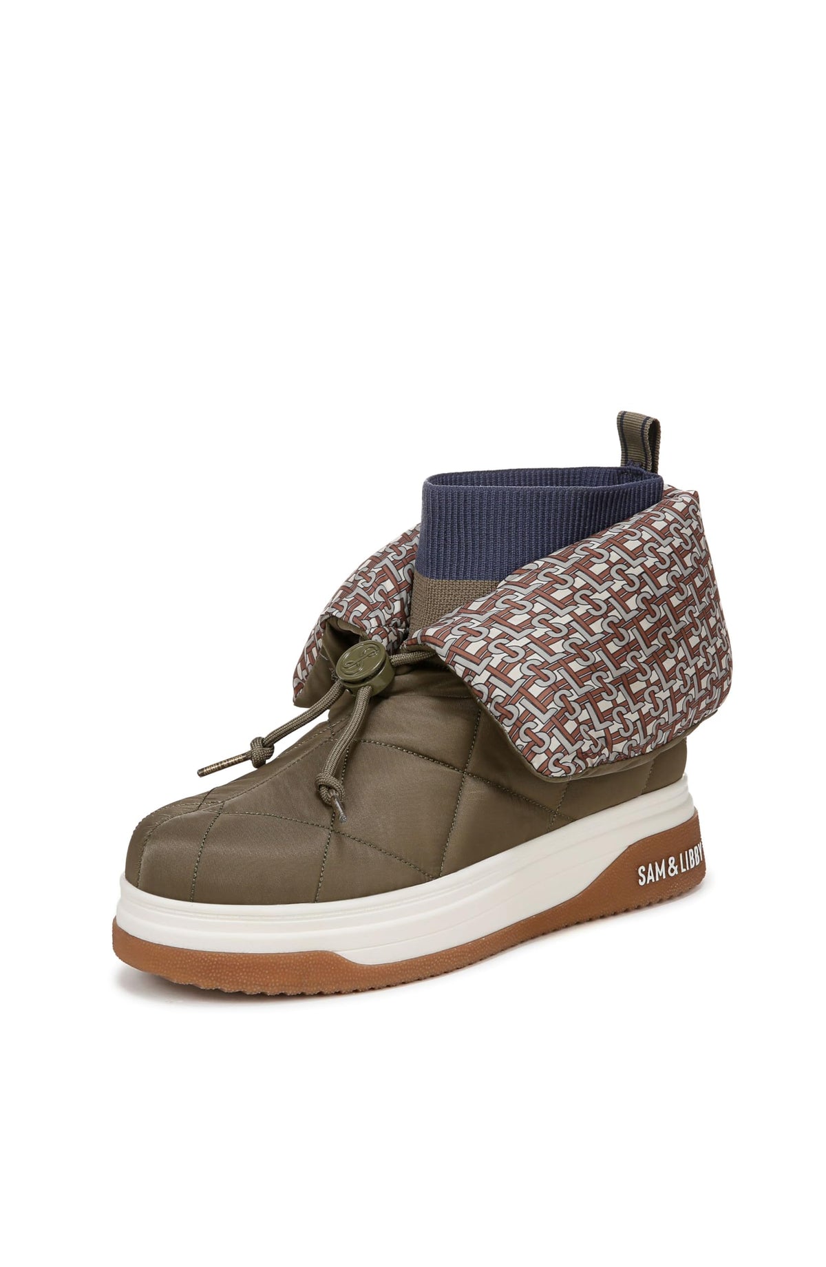 Sam Libby Womens Cruz Boots Olive Branch Size 65 Medium