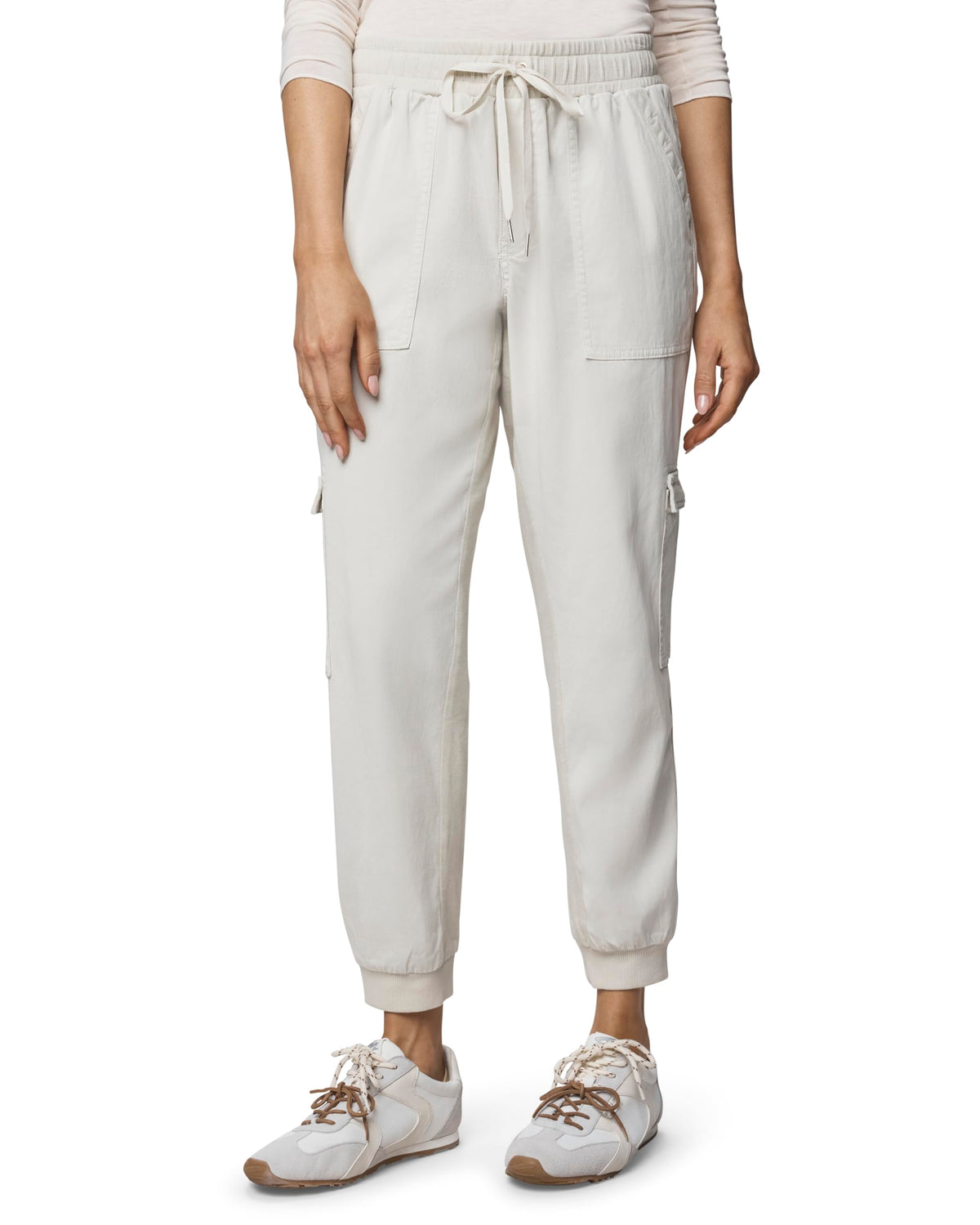 Splendid Womens Jaclyn Jogger Pants Pale Oak Large