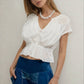Free People - Gemma Embroidered Top