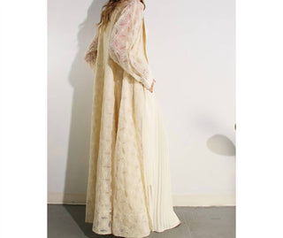 Mulla - Vestido de renda em crochê