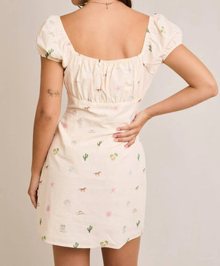 Le Lis - Coconut Dust Mini Dress
