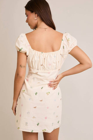 Le Lis - Coconut Dust Mini Dress