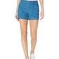 Carve Designs Women's Oahu High-Rise Shorts in Pacifica
