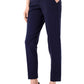 Liverpool Womens Kelsey Super Stretch Ponte Knit Pants, Cadet Blue, Size 4