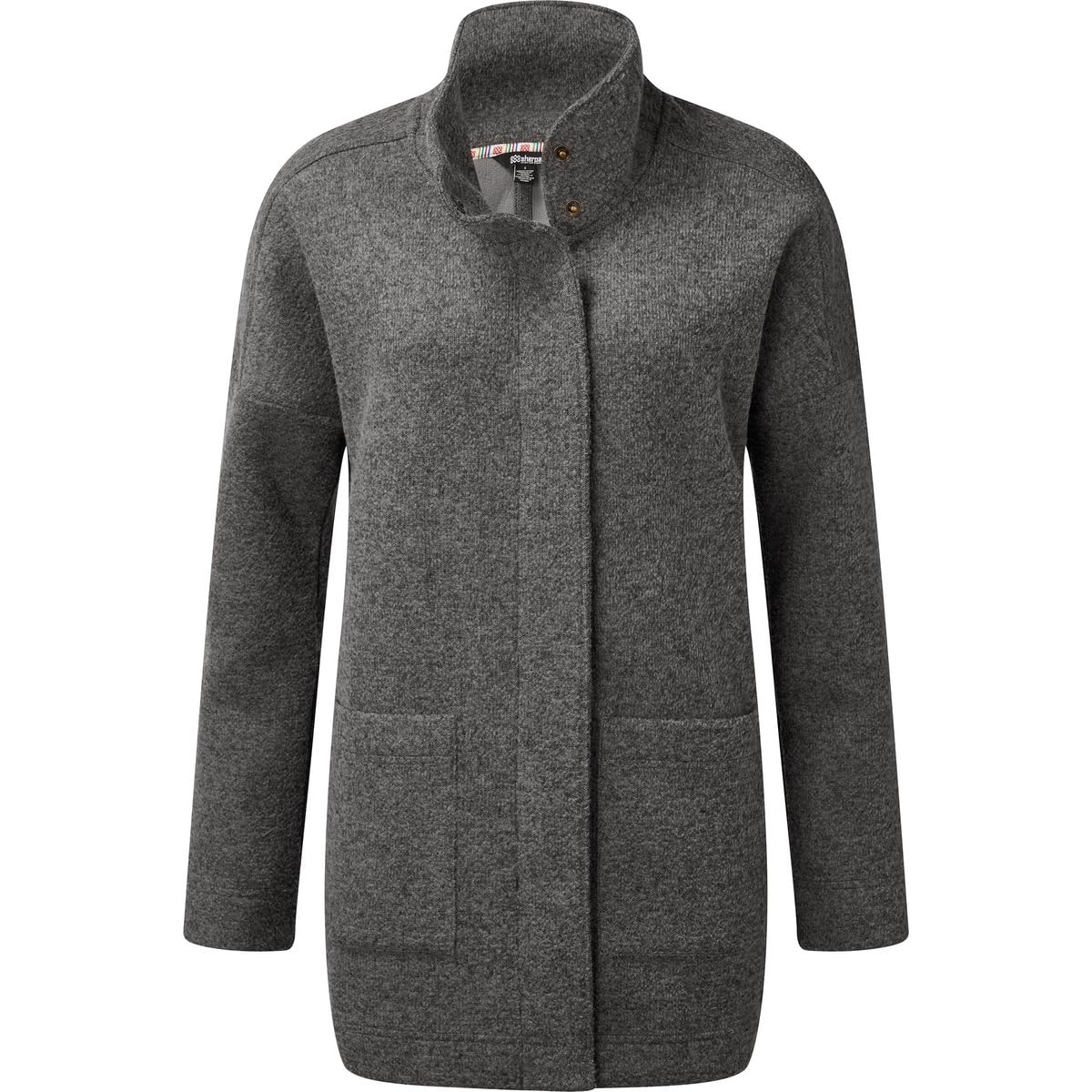 Sherpa Women's Grey Modern Waterproof Coat - Small