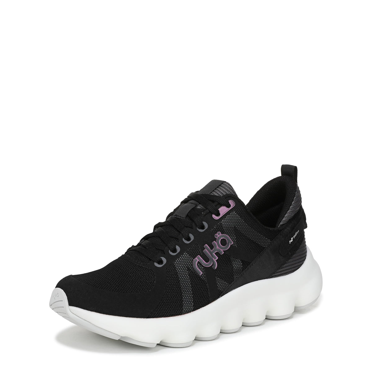 Ryka Womens Podflow Sneakers Black 11 Wide