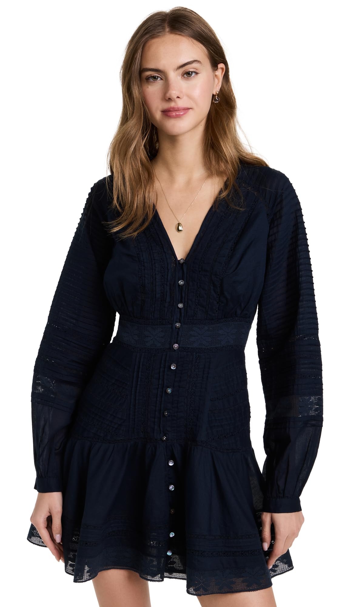 Veronica Beard Women's Addilyn Dress, Ink, Blue, 8