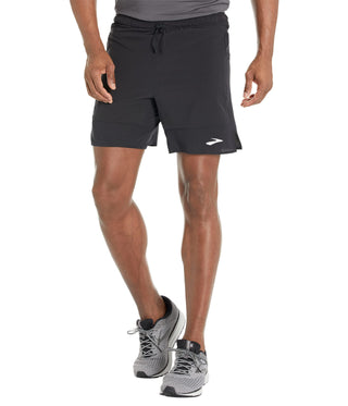 Men's Brooks High Point Black Running Shorts