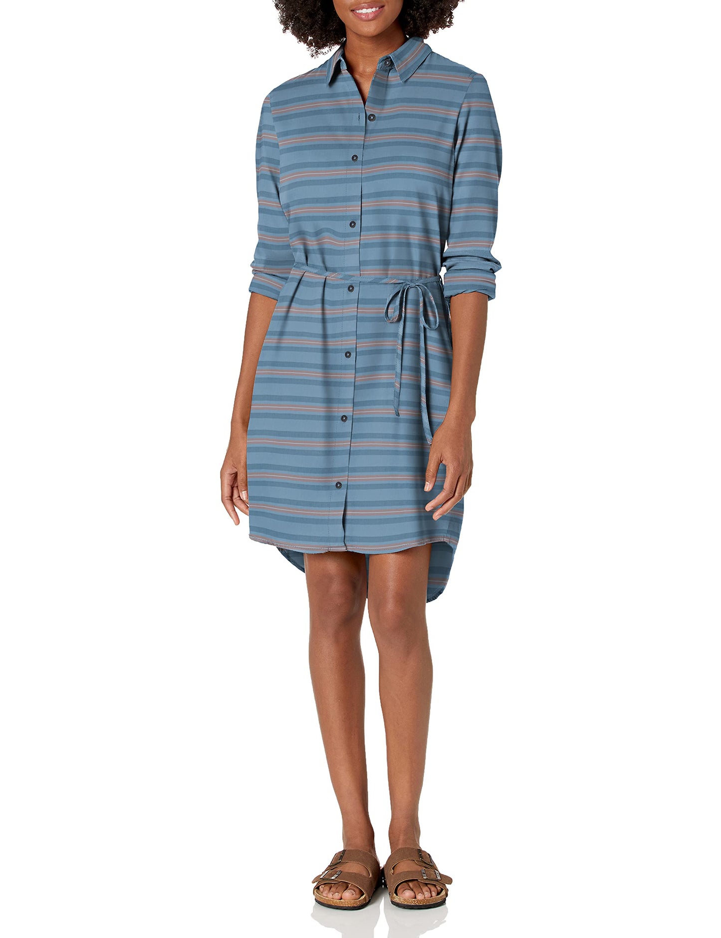 Carve Designs Women's Aida Dress - Lake Stripe
