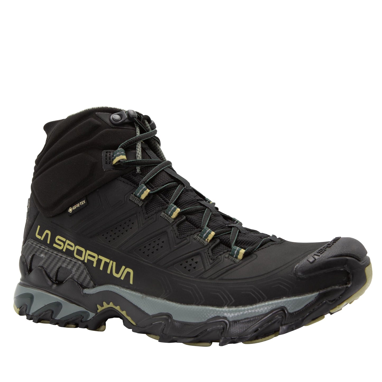 La Sportiva Mens Ultra Raptor II Mid Leather GTX Waterproof Hiking Boots Black 95