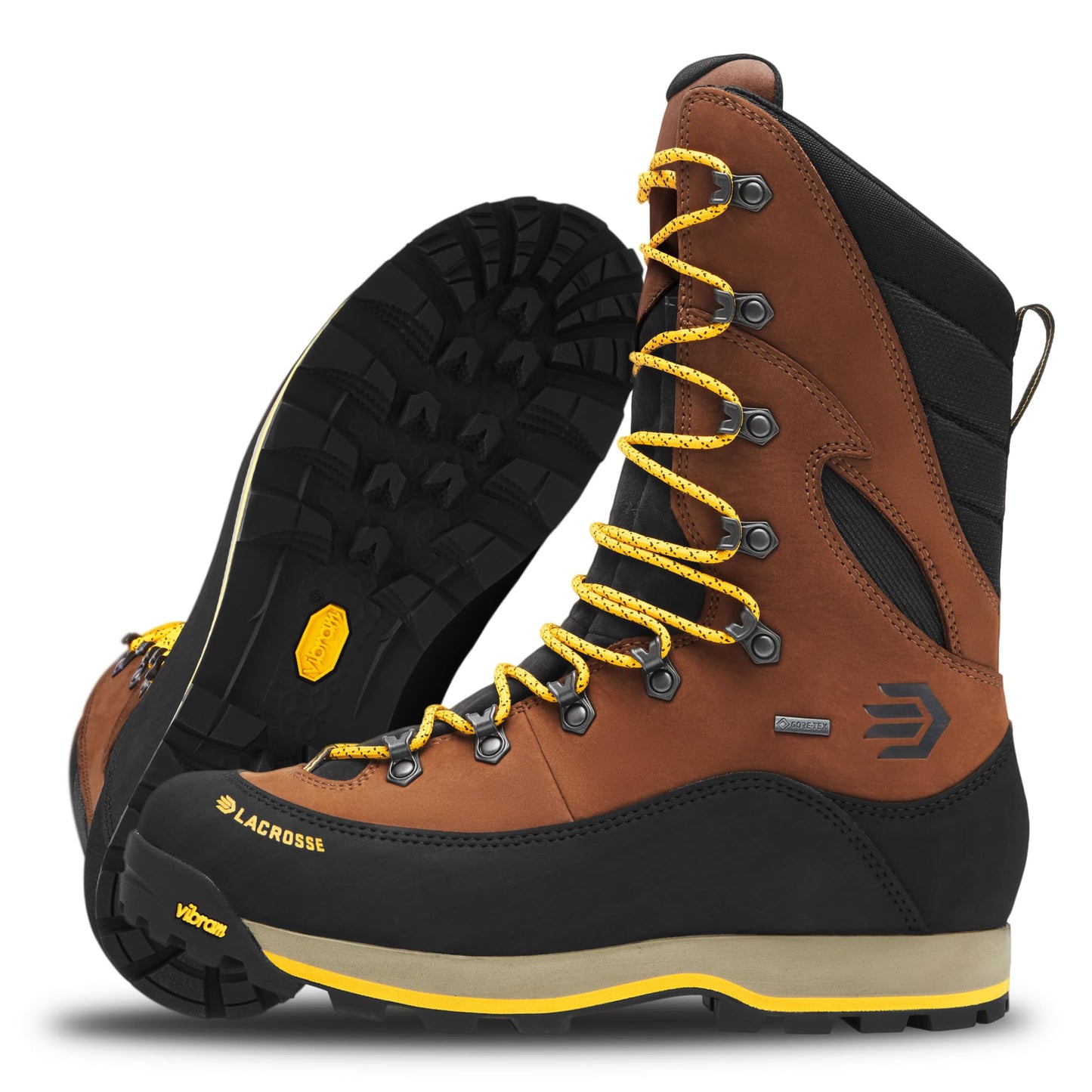 LaCrosse Men's Ursa LS 10 GTX Waterproof Hunting Boots Brown Size 10