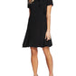cece-womens-rich-black-bow-neck-short-sleeve-dress-size-8