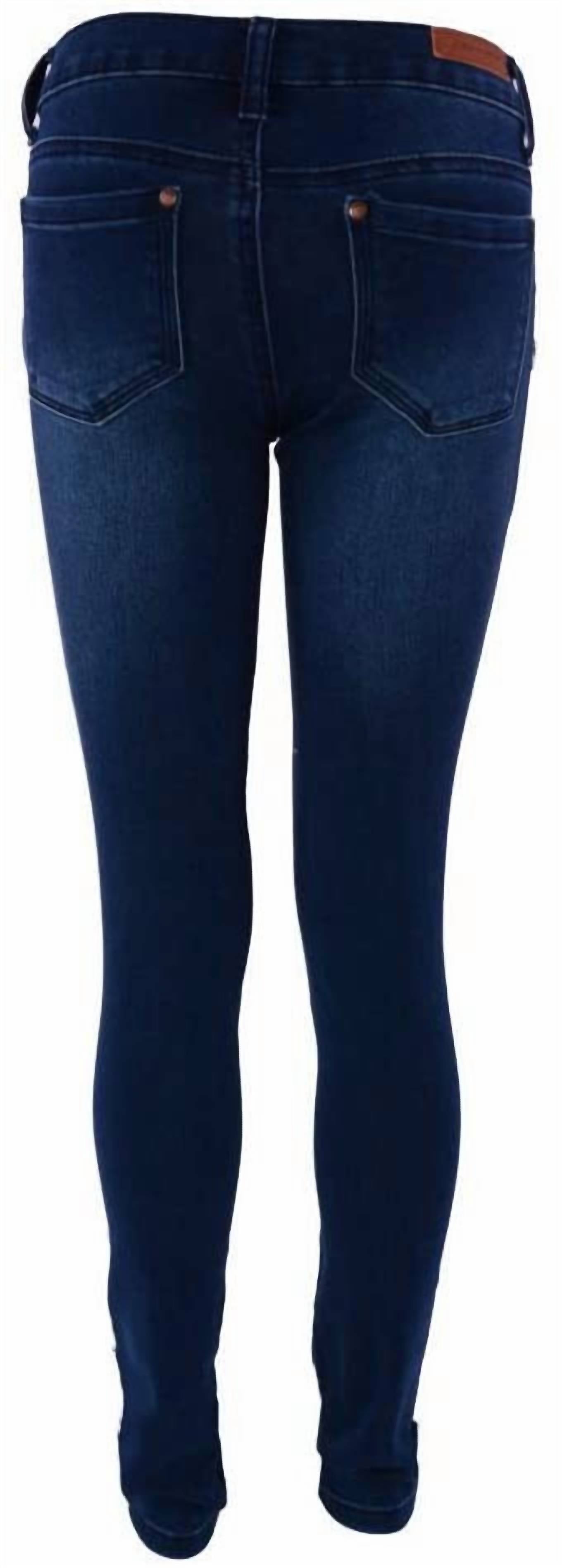 Pinc - Girl's Five Pockets Skinny Fit Jeggings
