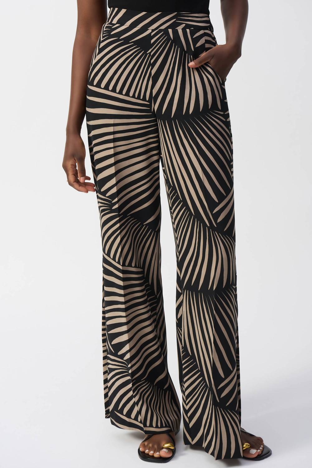 Joseph Ribkoff - Gauze Wide-leg Pants
