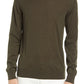 NN07 Harry Merino Wool Pullover Sweater - Dark Green Melange