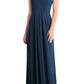 Dessy Collection Multi-Way Loop A-Line Gown in Sofia Blue, Size X-Small