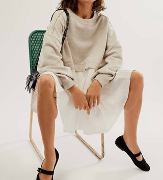 Free People - Vestido Moletom Elenor
