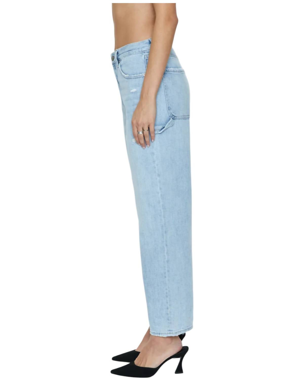 Pistola - Bobbie Ankle Mid Rise Loose Carpenter Jeans