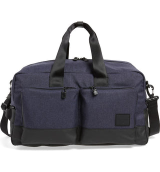 Bolsa de viagem masculina Cole Haan Sawyer Trail, azul, tamanho regular
